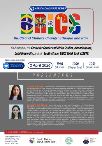 African Dialogue - BRICS and Climate Change